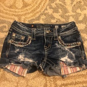 miss me shorts sz 24